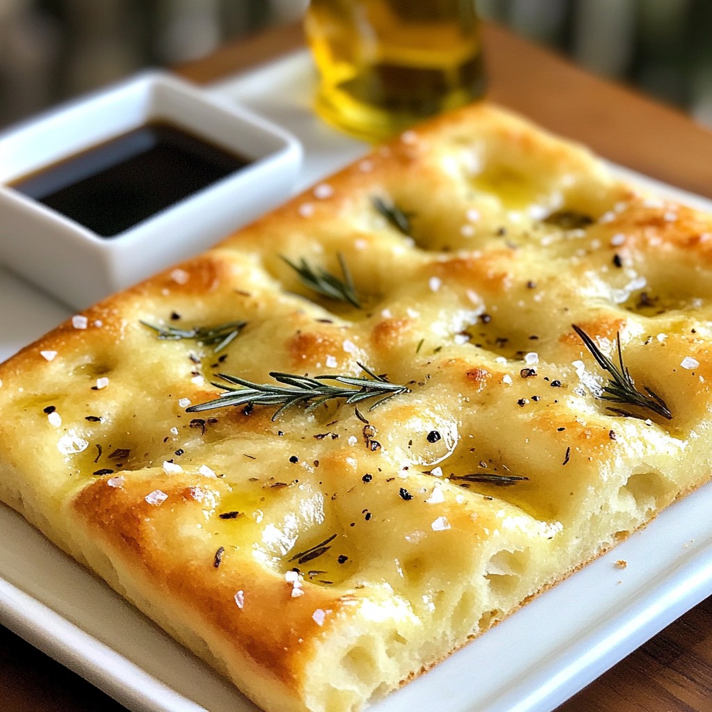 Garlic Rosemary Focaccia Tasty and Easy to Make