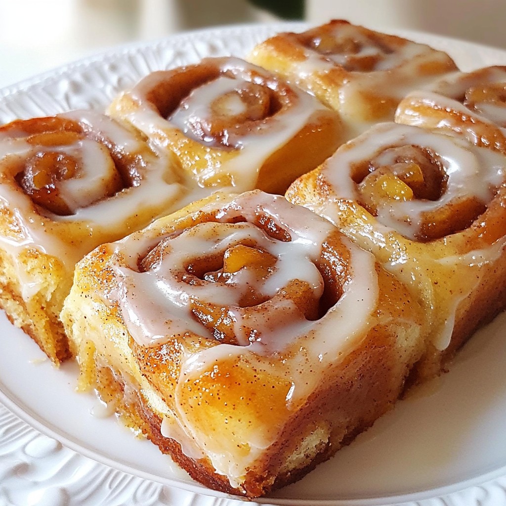 Apple Butter Cinnamon Rolls Soft and Tasty Delight