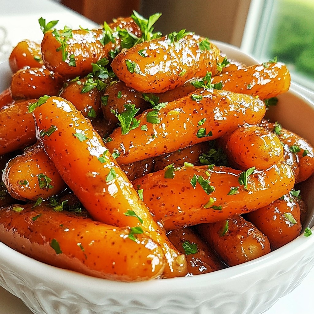 Brown Sugar Glazed Carrots Simple & Flavorful Side