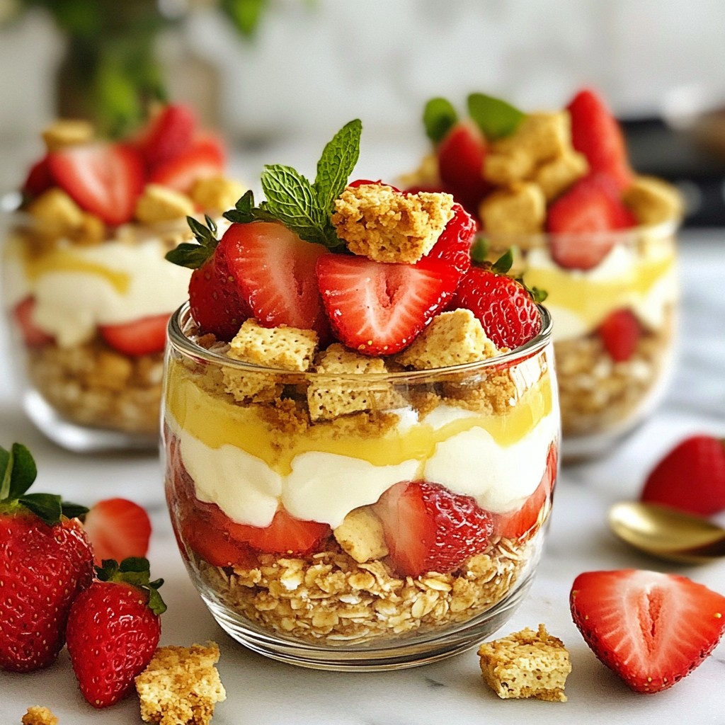 Strawberry Shortcake Overnight Oats Easy and Delicious
