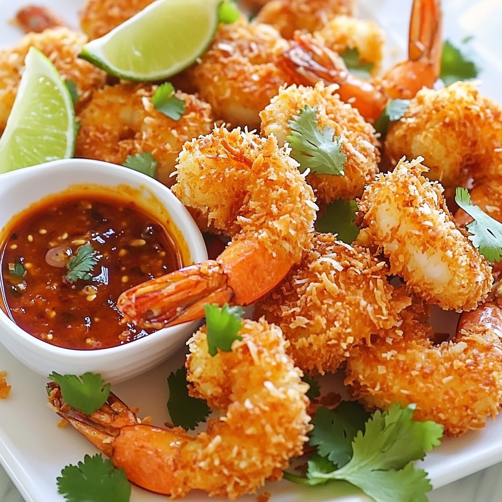 Air Fryer Coconut Shrimp Crispy and Flavorful Delight
