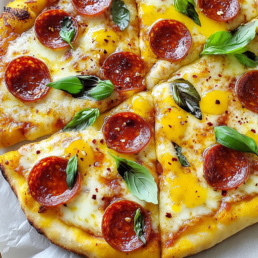 Hot Honey Pepperoni Pizza Tasty and Simple Recipe