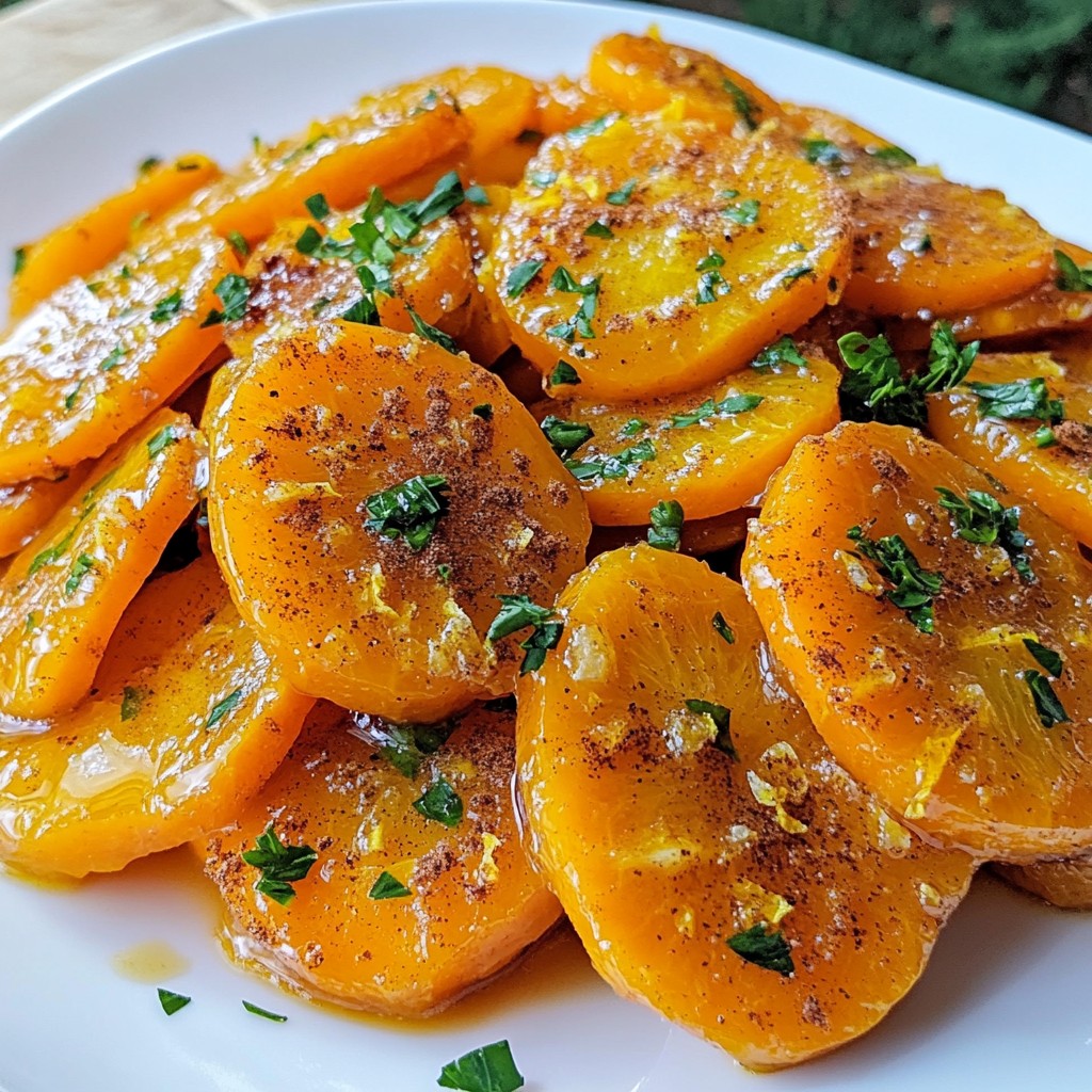 Maple Glazed Carrot Coins Delicious and Simple Side