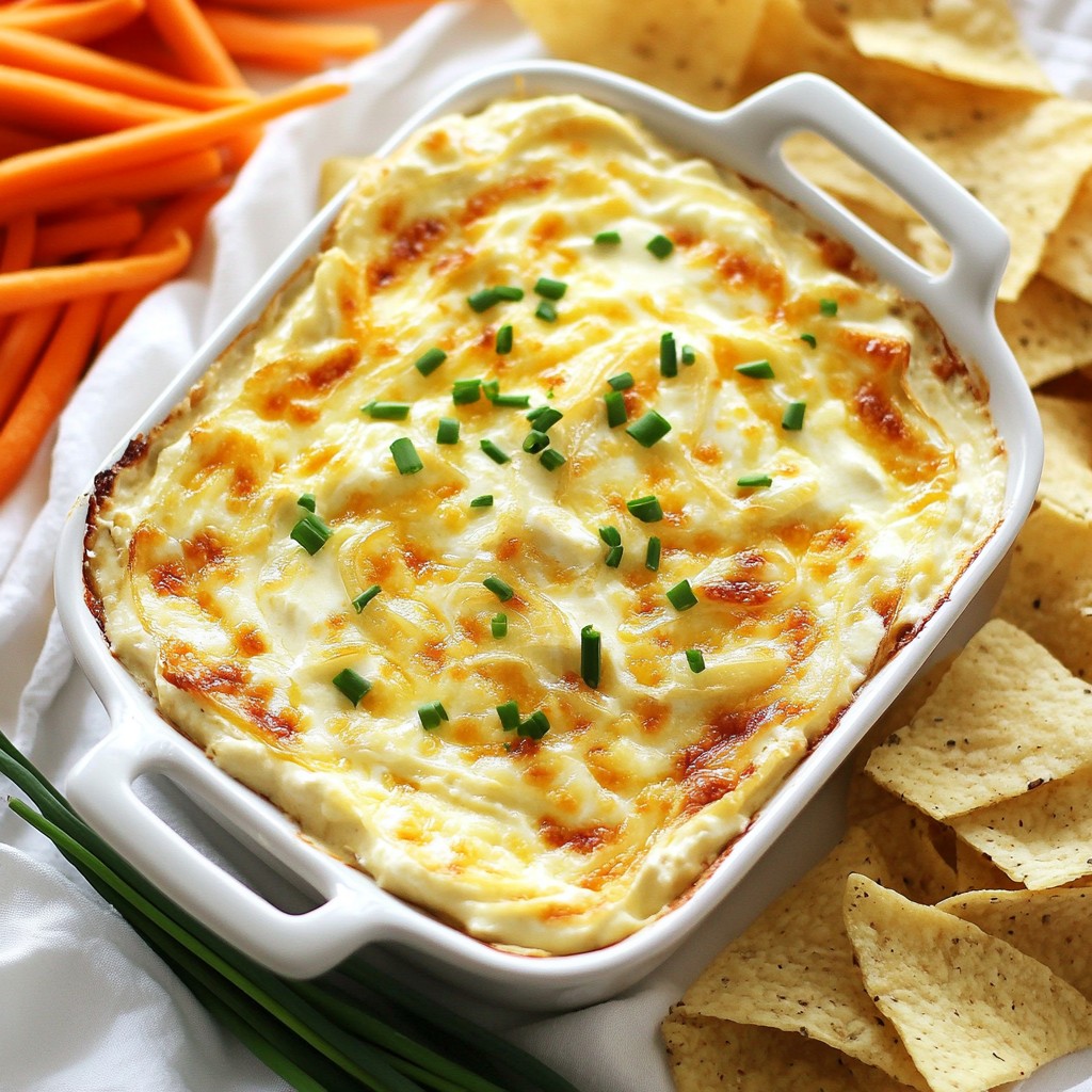 Caramelized Onion Gruyere Dip Creamy and Flavorful Dish