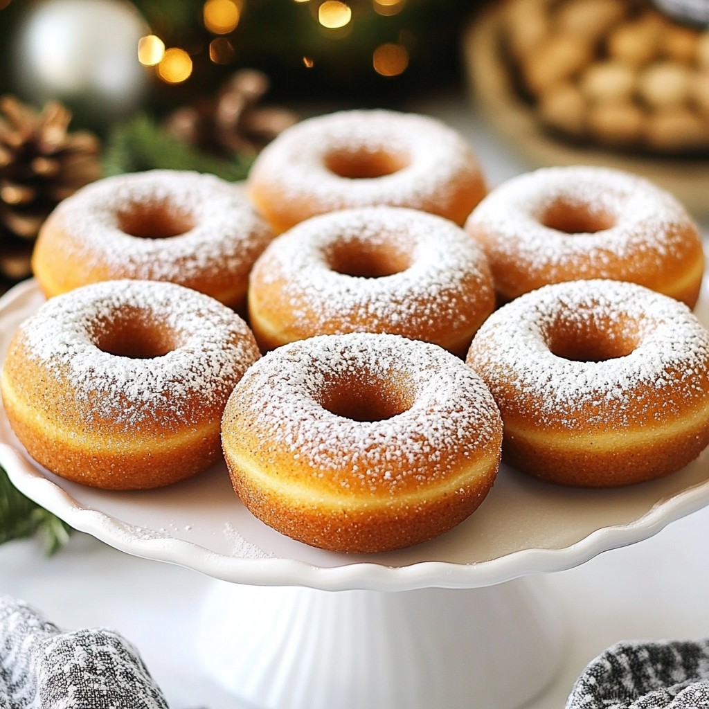 Gluten-Free Gingerbread Donuts Easy and Tasty Treat