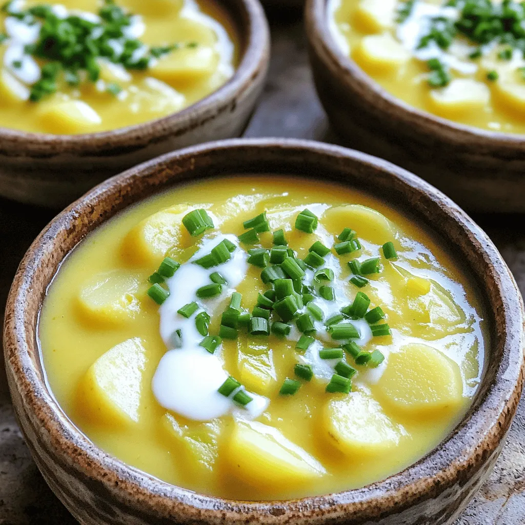 Slow Cooker Potato Leek Soup Simple and Comforting Dish